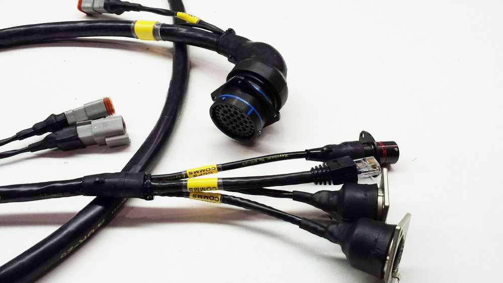 Defence wire harness